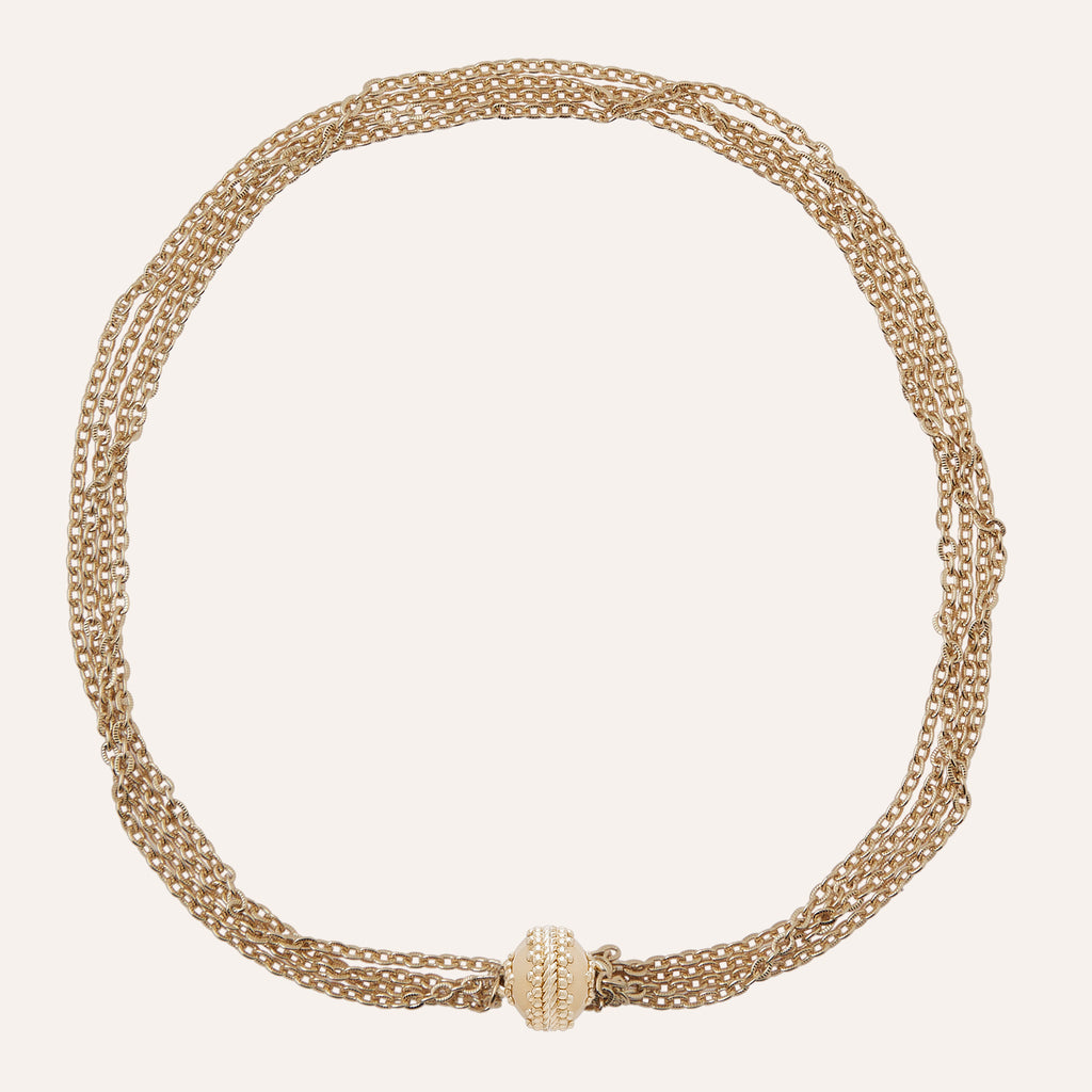 Belden Gold Multi-strand Necklace