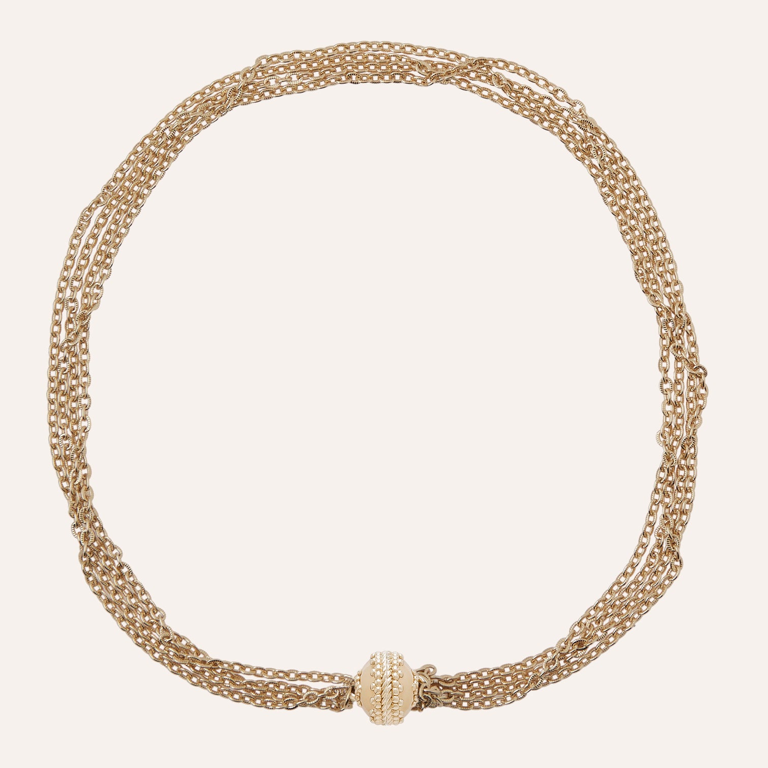 Belden Gold Multi-strand Necklace