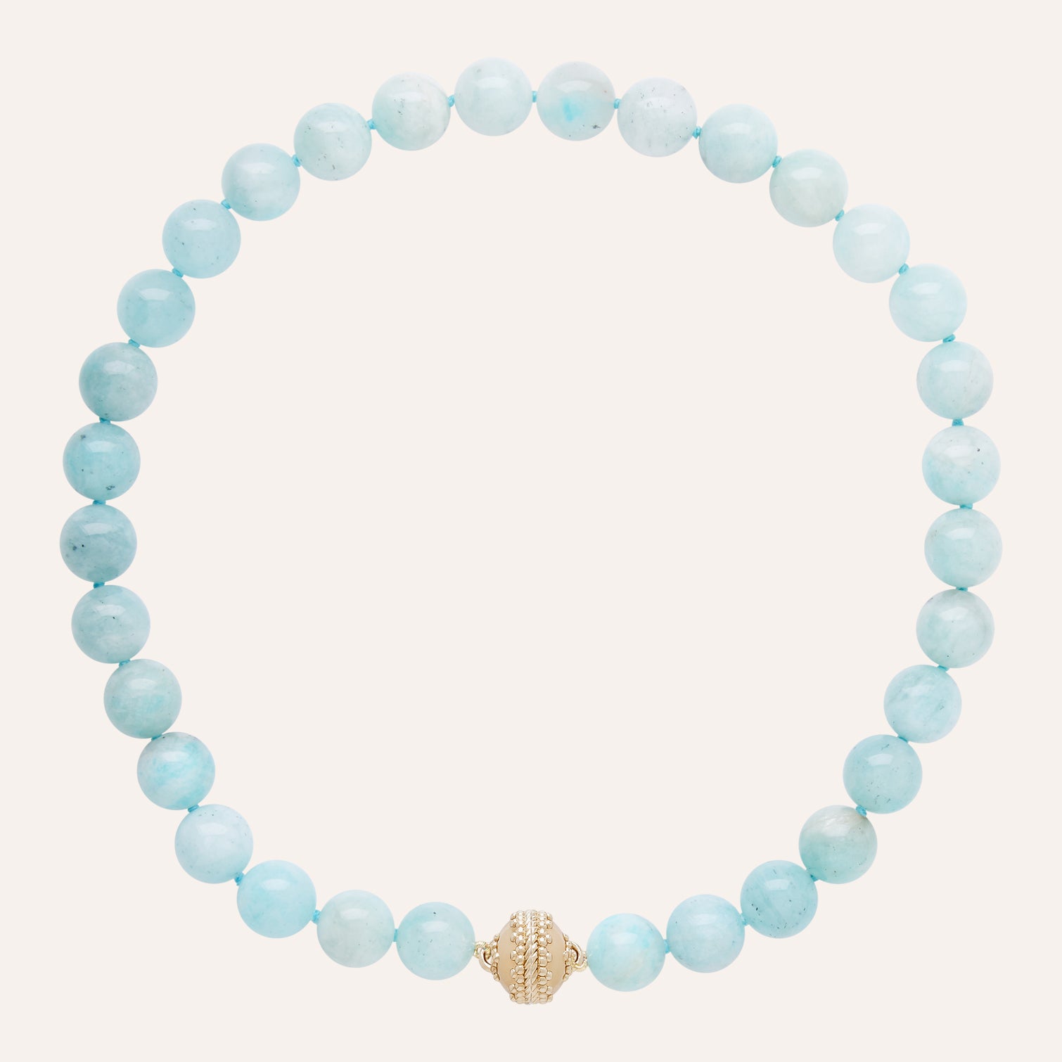Victoire 12mm Amazonite Necklace