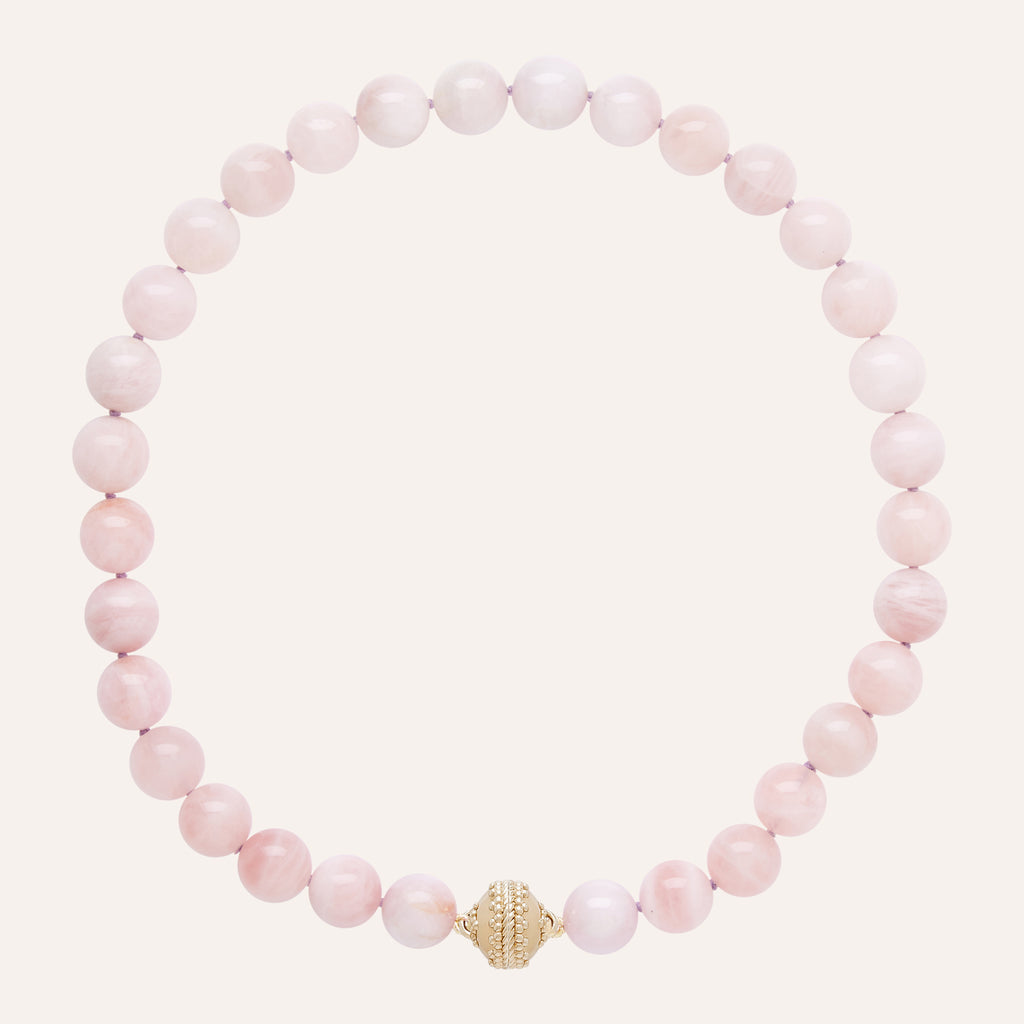 Victoire 12mm Pink Kunzite Necklace