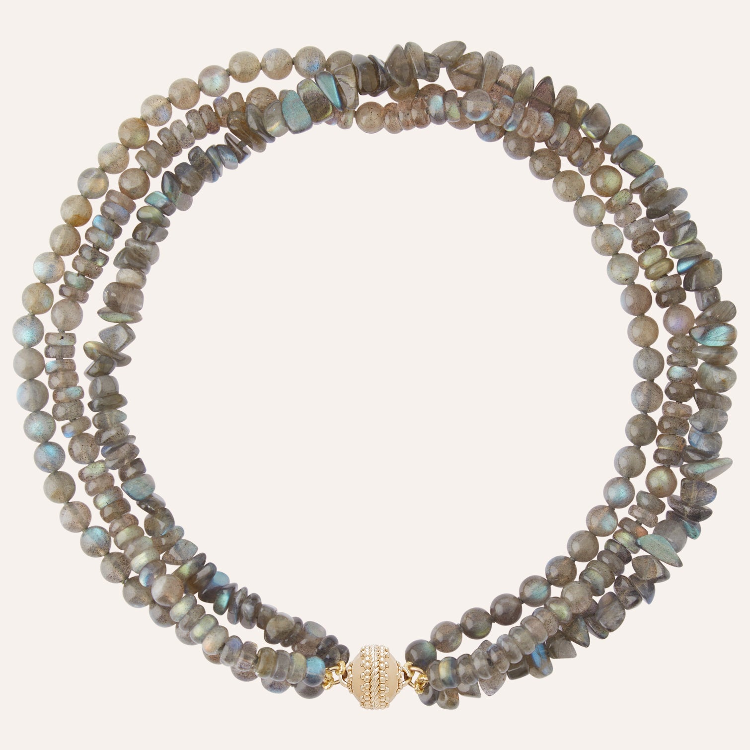 Clara Labradorite Multi-Strand Necklcae