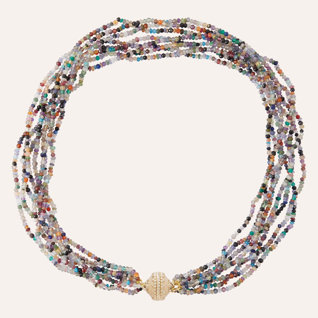 Michel Multicolor Multi-Strand Necklace