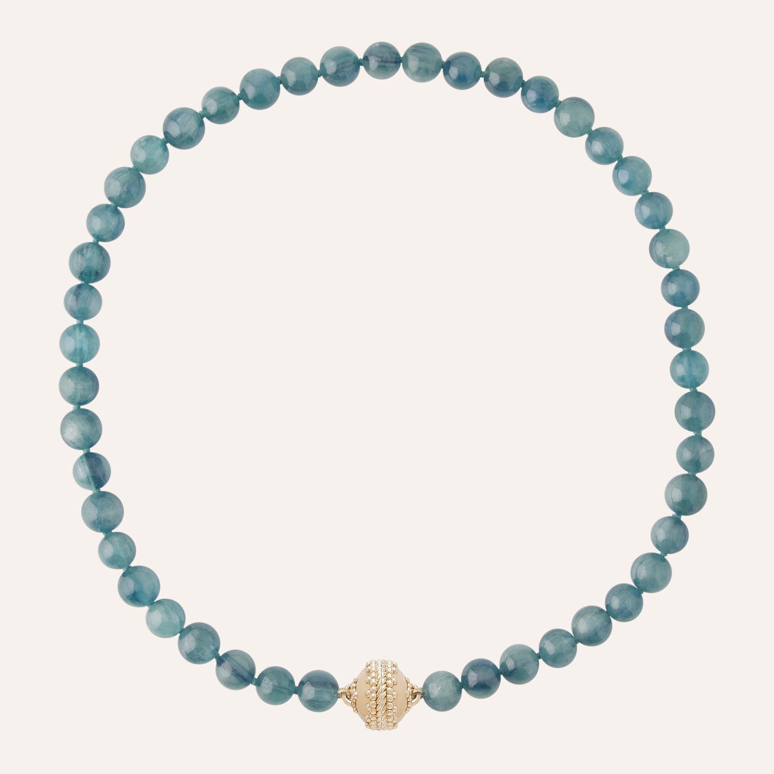 Victoire Green Kyanite 8mm Necklace