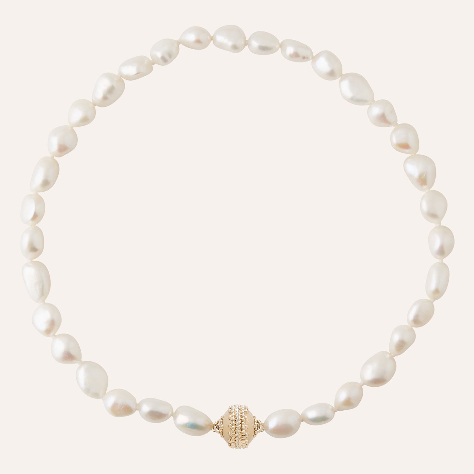 Freshwater 10mm Baroque Pearl Necklace