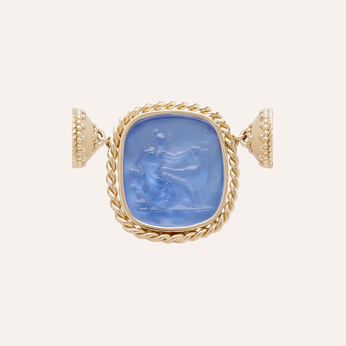 Signature Diana Royal Blue Italian Glass Centerpiece