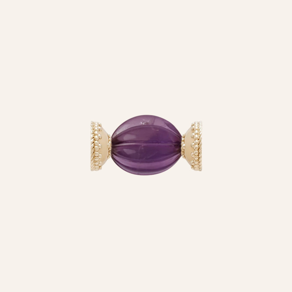 Small Amethyst Melon Centerpiece