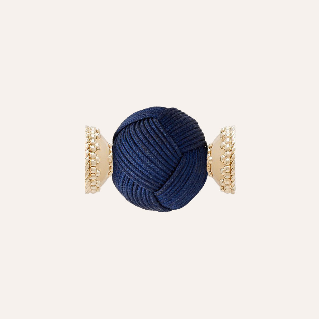 Navy Woven Knot Centerpiece
