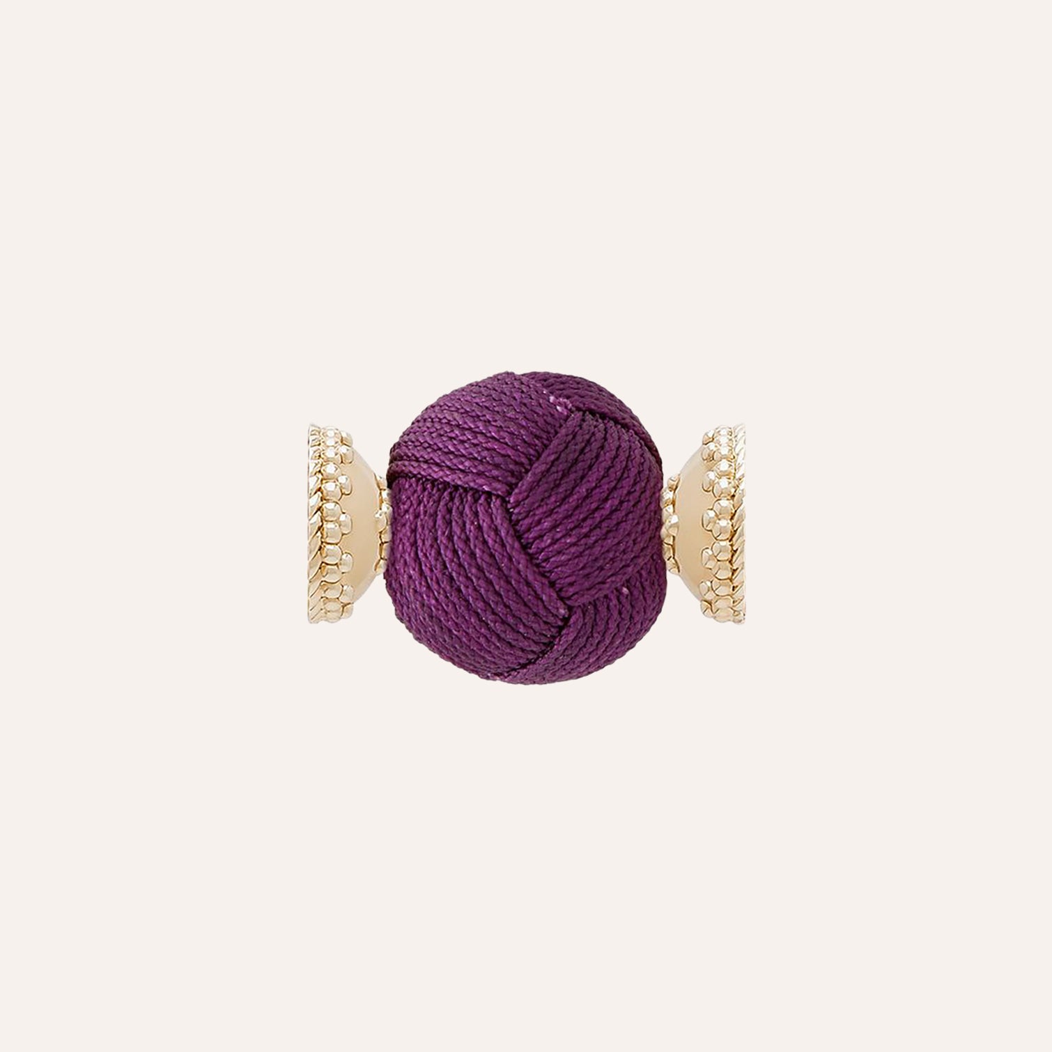 Purple Woven Knot Centerpiece