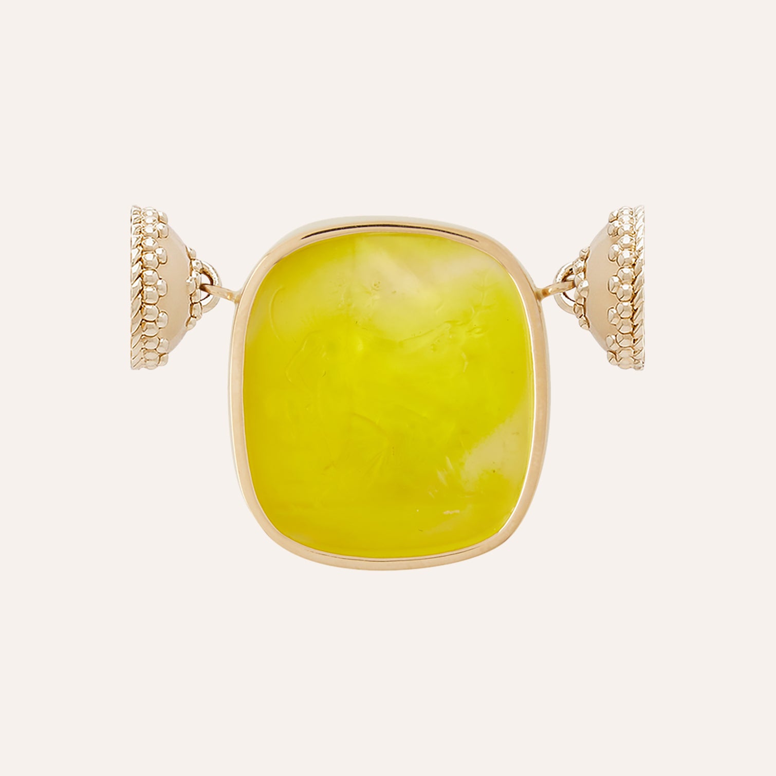 Classic Diana Sunshine Yellow Italian Glass Centerpiece