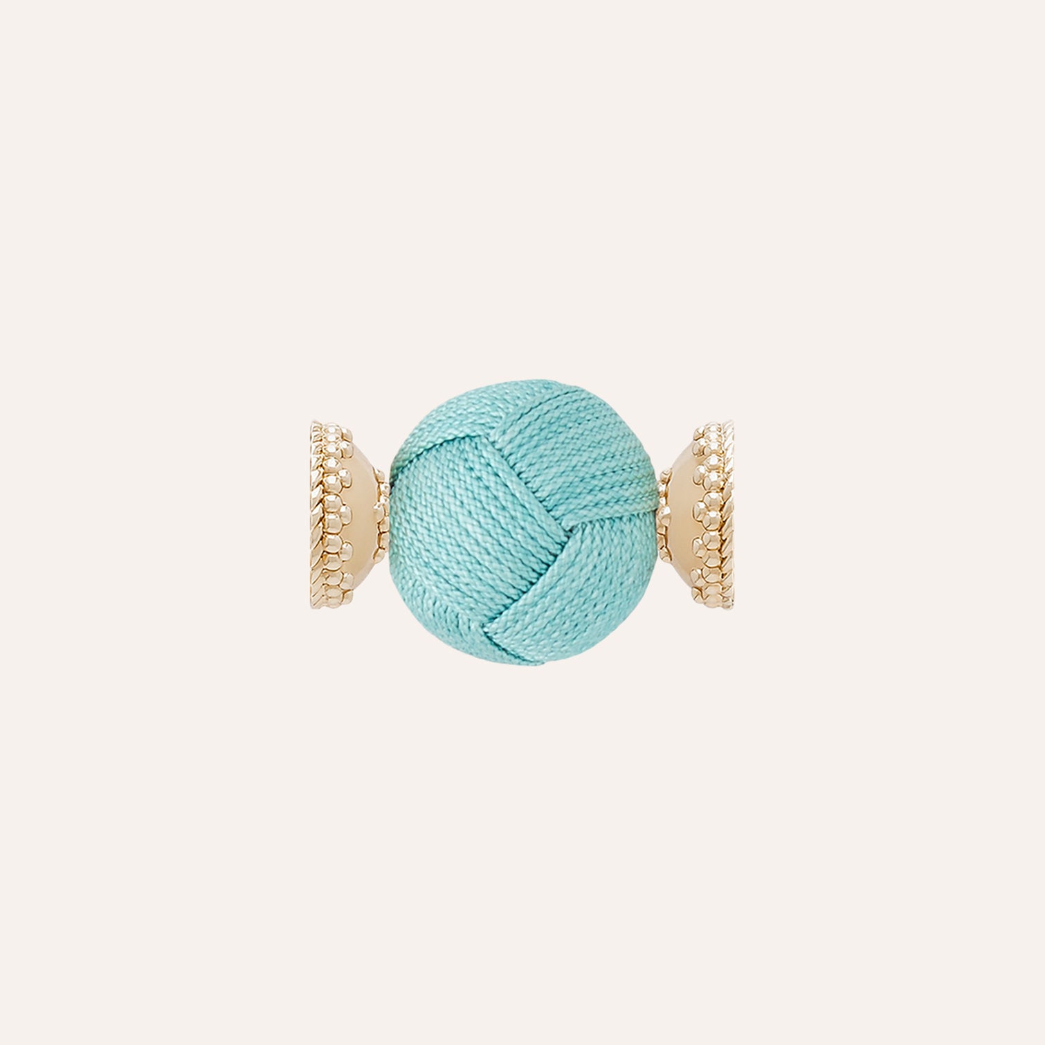 Sea Foam Green Woven Knot Centerpiece