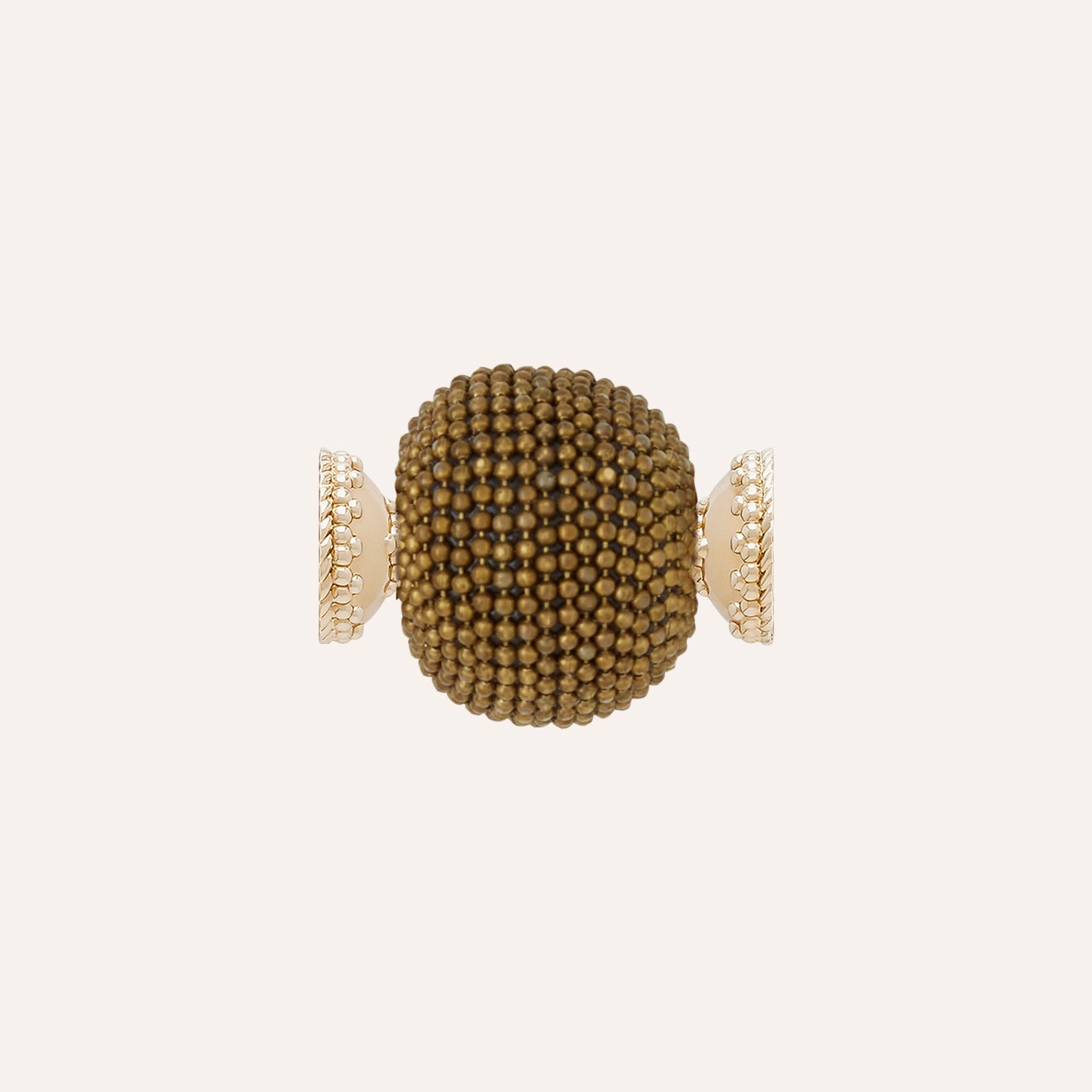 Caviar Bronze Bead 25mm Centerpiece