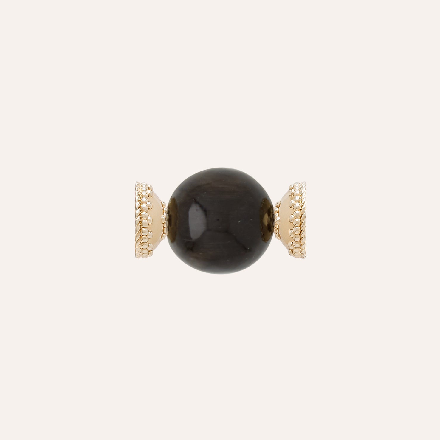 Victoire Black Buffalo Horn 19mm Centerpiece