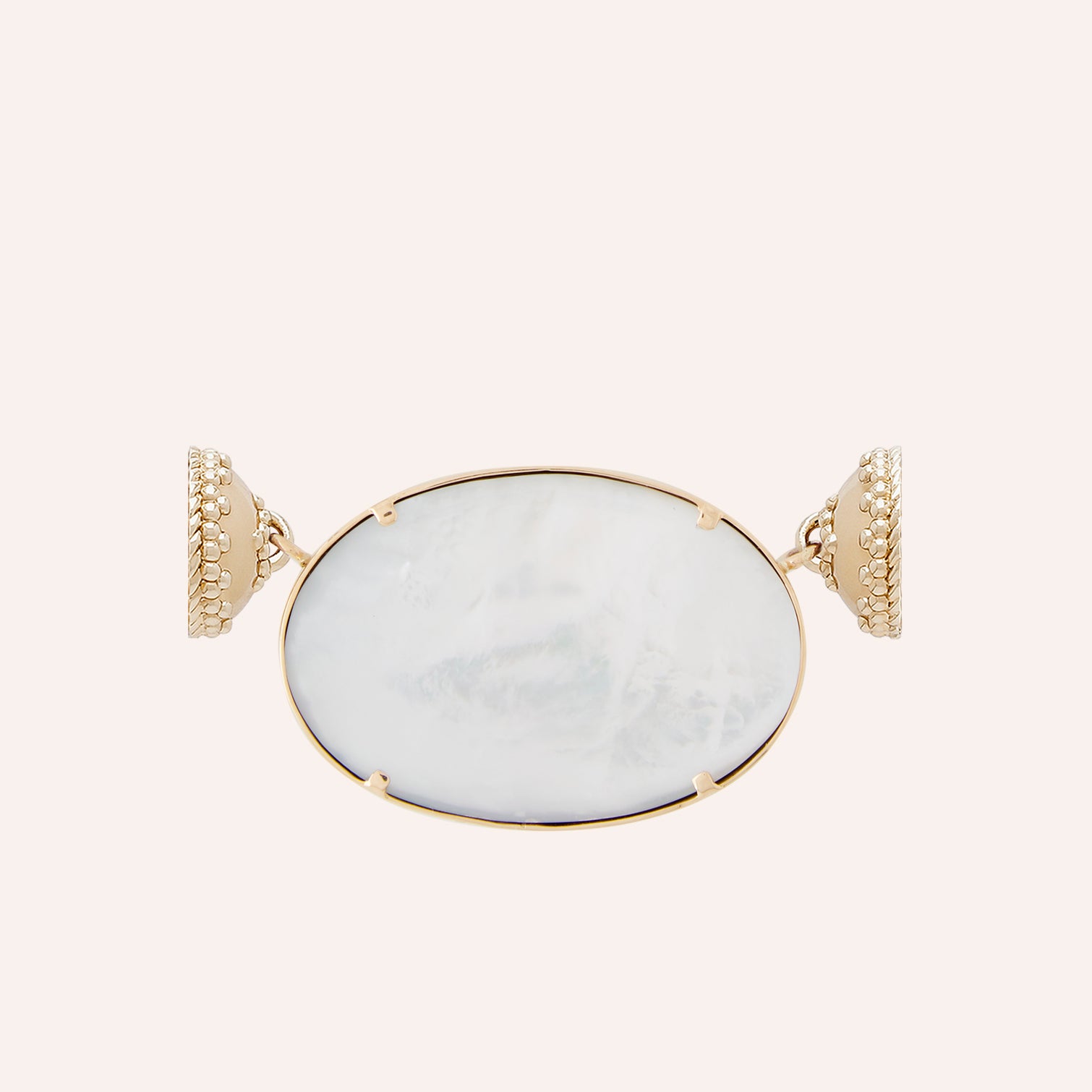 Marston Marble Oval Centerpiece