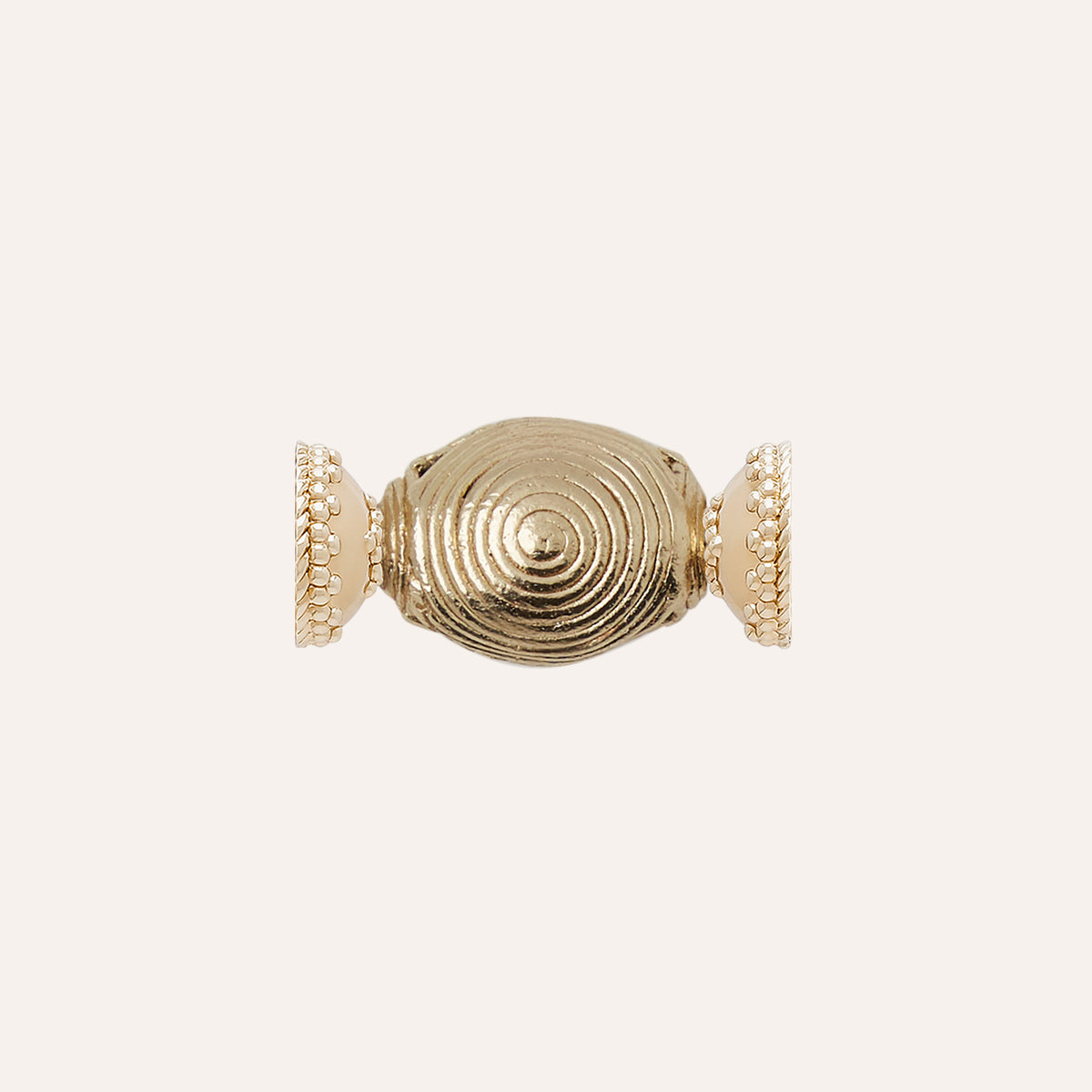 Tibetan Treasure African Side Braid Swirl Centerpiece