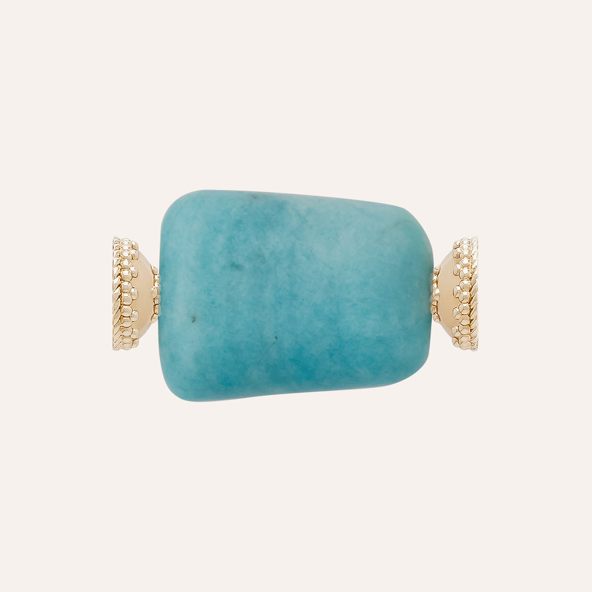 Blue Amazonite Rectangular Centerpiece