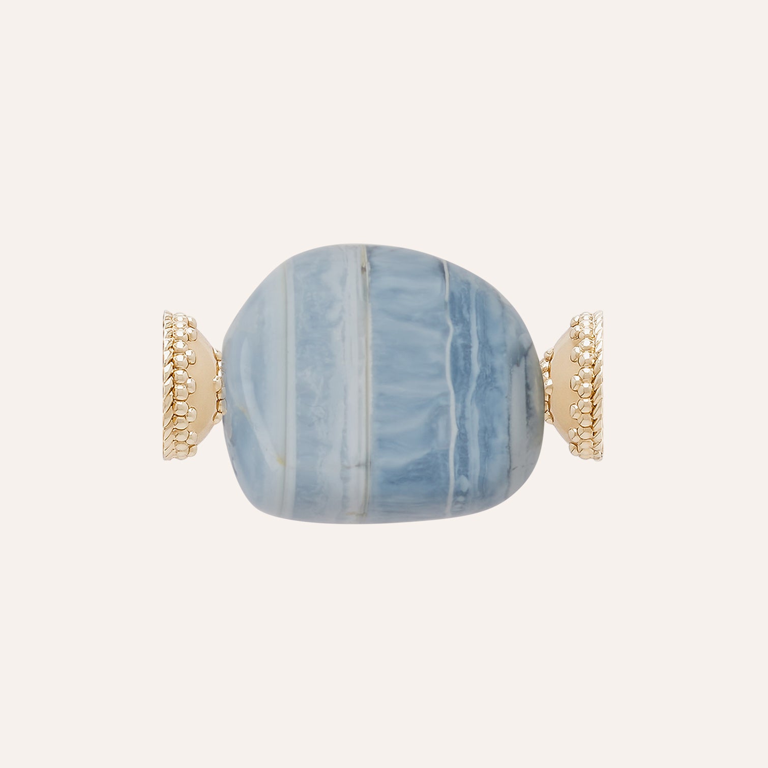 Light Blue Opal Tumbled Nugget Centerpiece