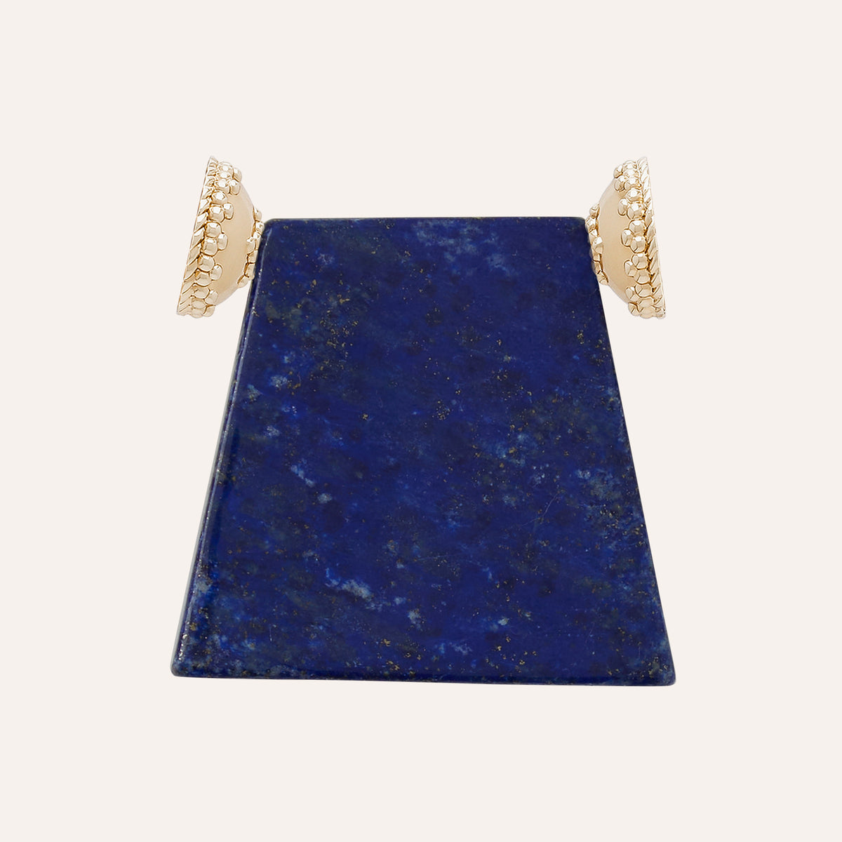 Extra Large Blue Lapis Shield Centerpiece