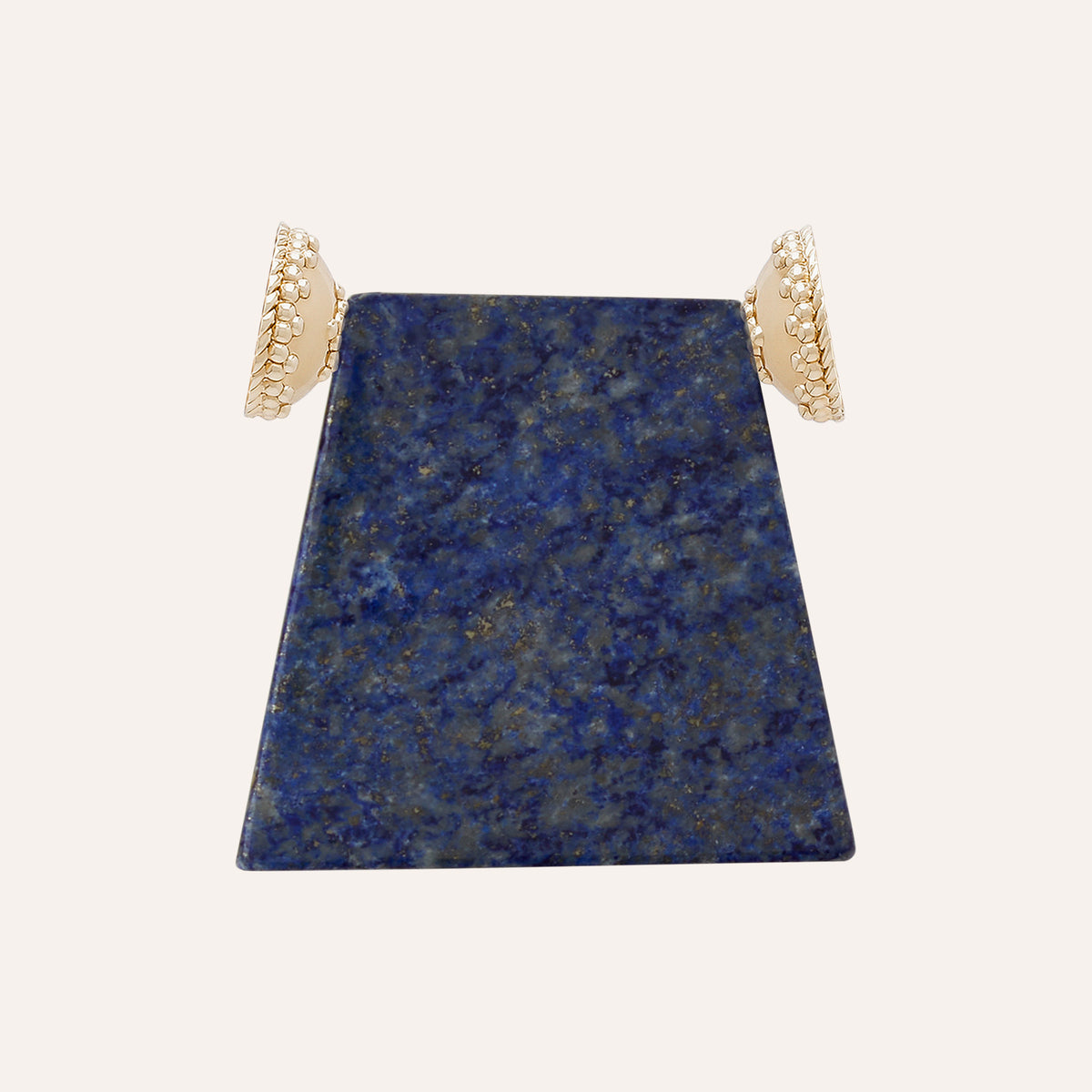 Extra Large Blue Lapis Shield Centerpiece