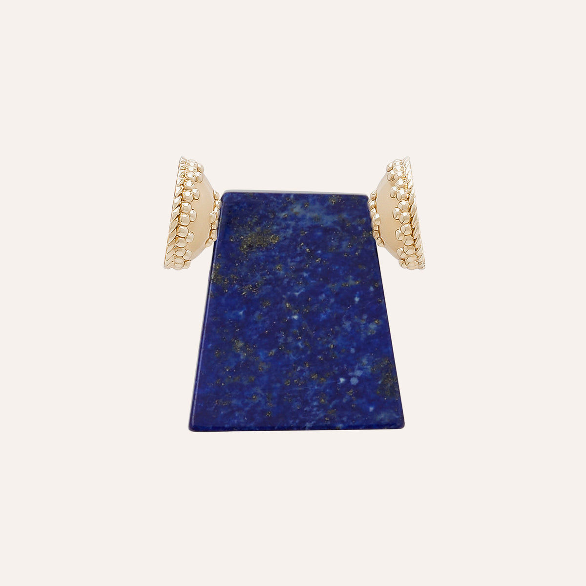 Medium Blue Lapis Shield Centerpiece