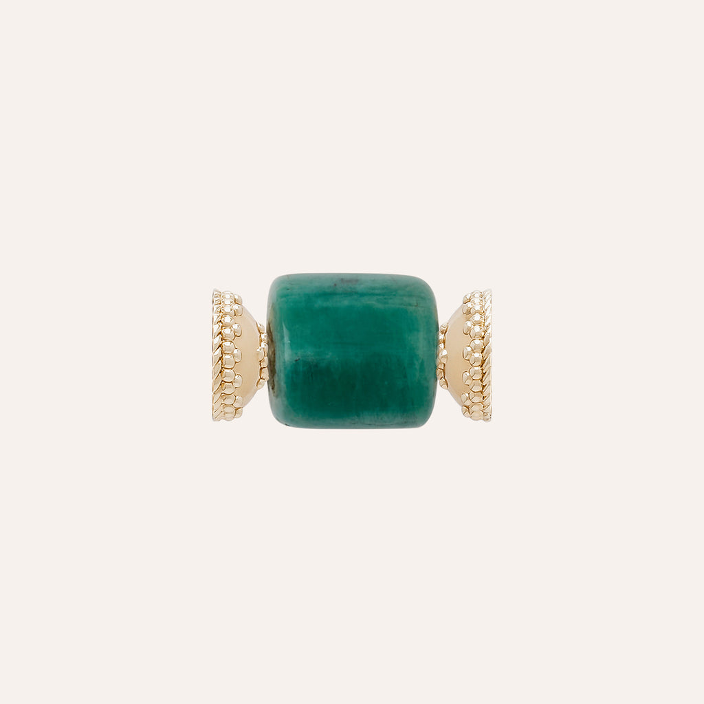 Green Variscite Tube Centerpiece