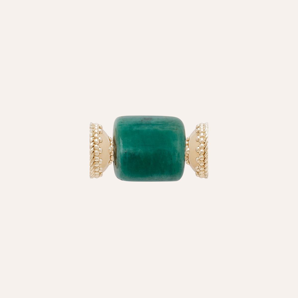 Green Variscite Tube Centerpiece