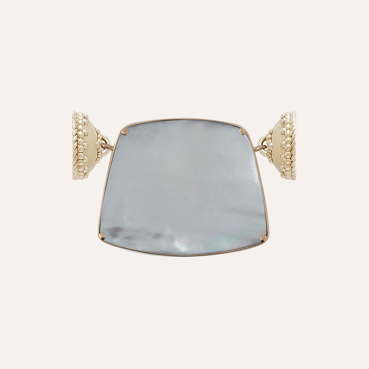 Green Persian Variscite Shield Centerpiece