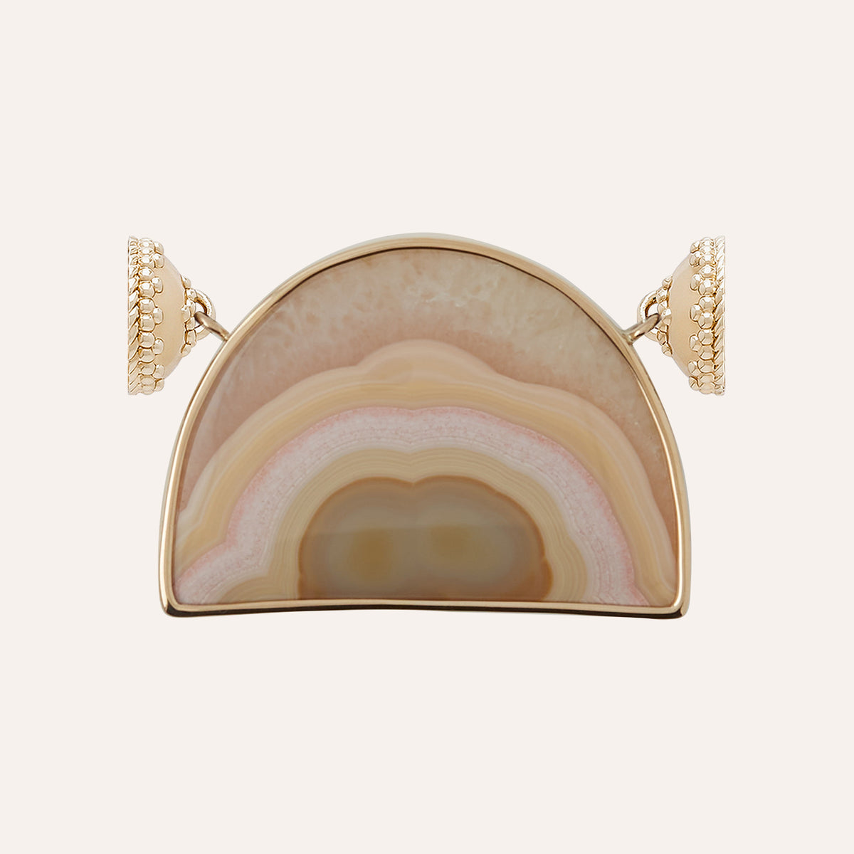 Pink Agate Arch Centerpiece
