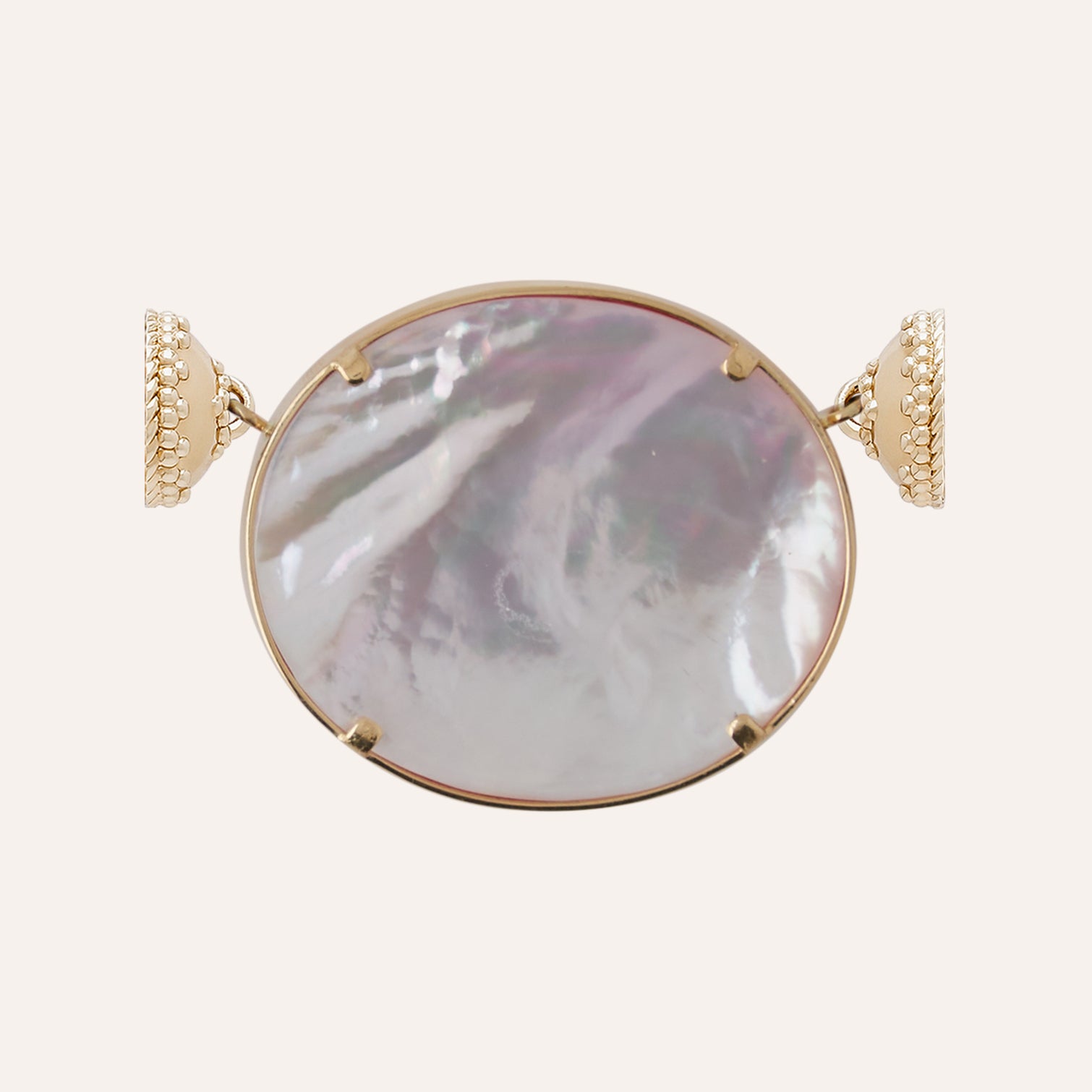 14K Classic Apollo Pink Italian Glass Centerpiece