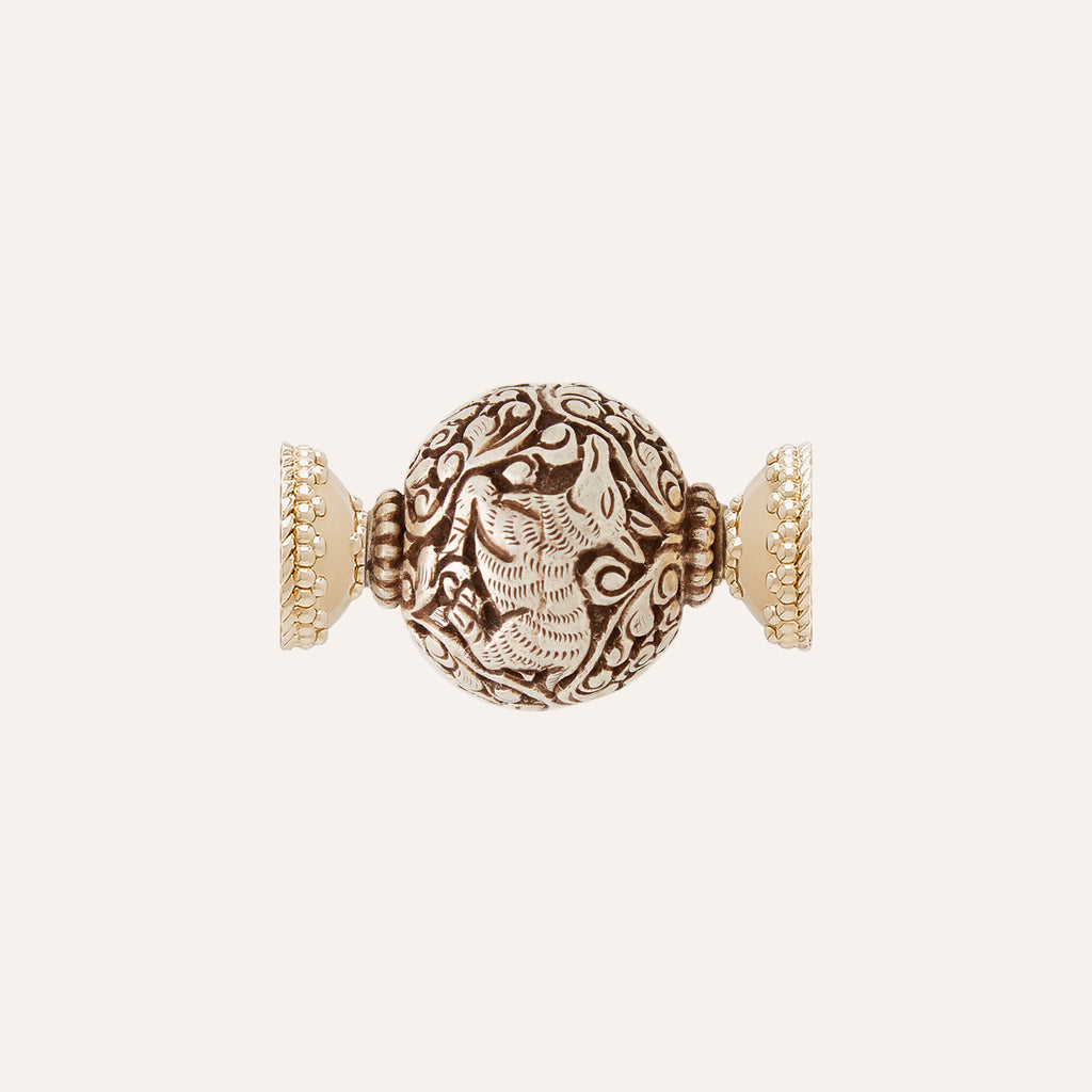 Tibetan Treasure Animalia Engraved Centerpiece