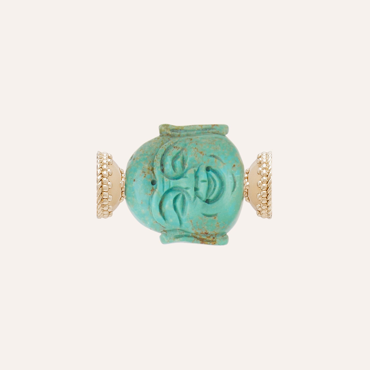 Turquoise Carved Buddha Centerpiece