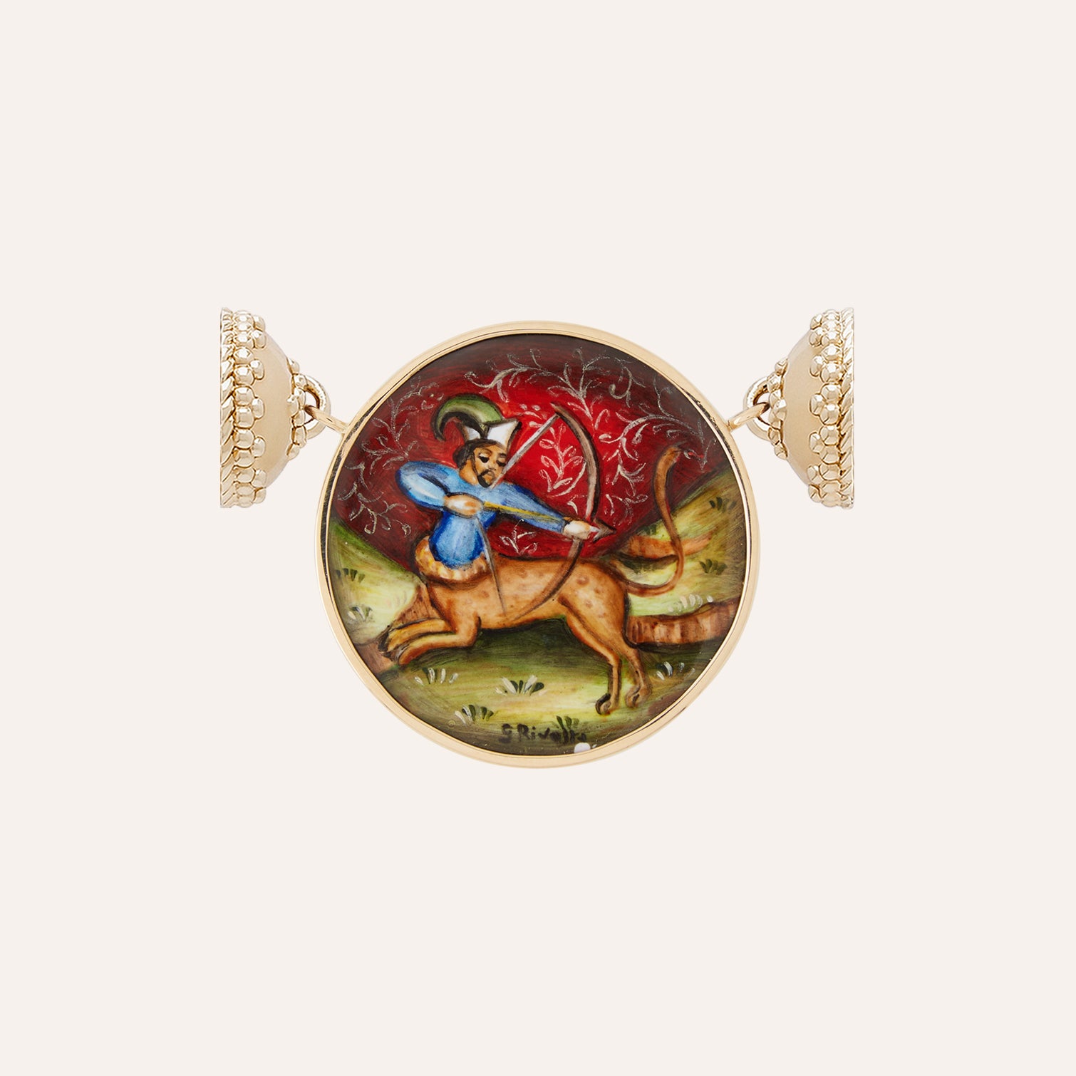14K Centaur Centerpiece