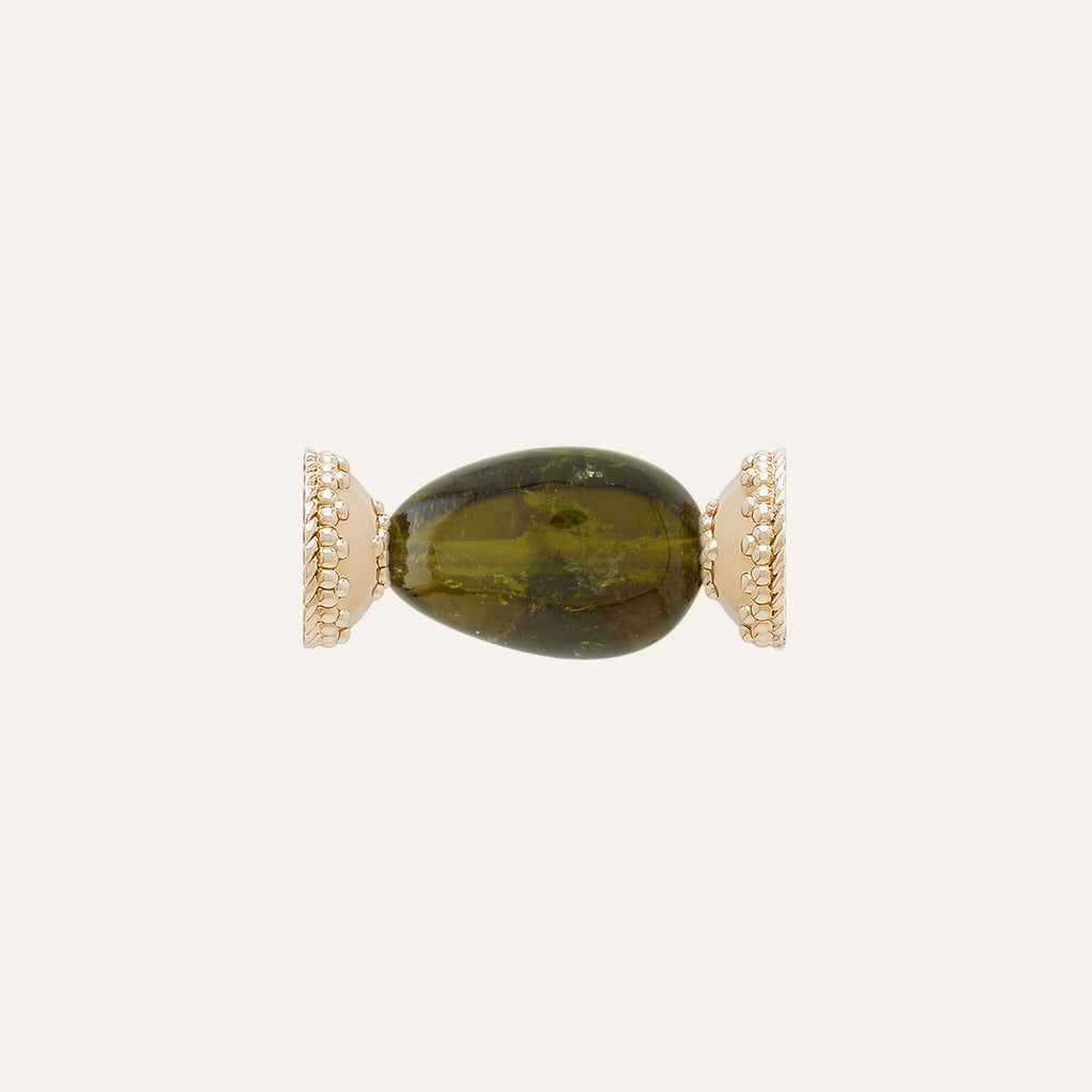 Candy Olive Green Tourmaline Centerpiece