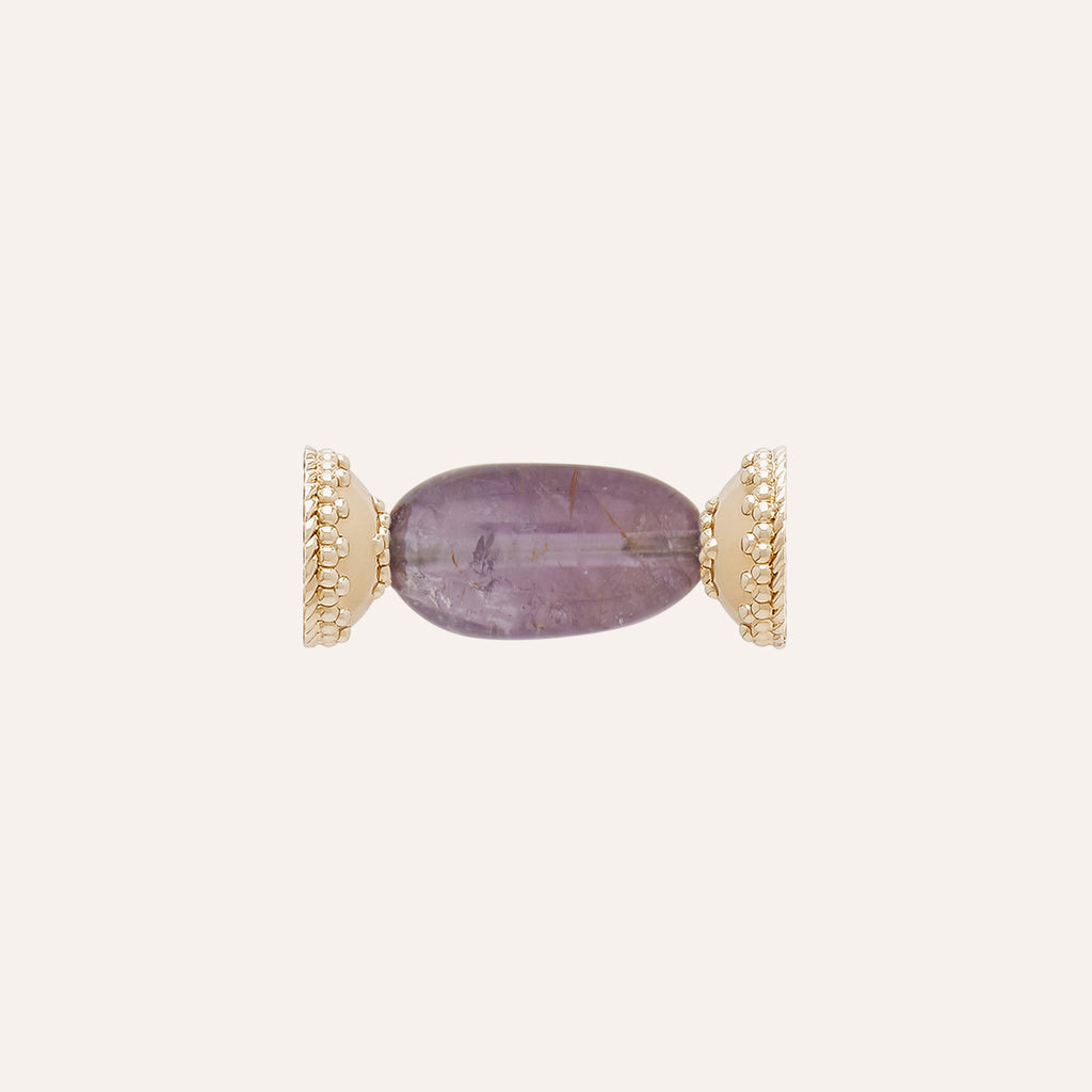 Candy Deep Purple Tourmaline Centerpiece