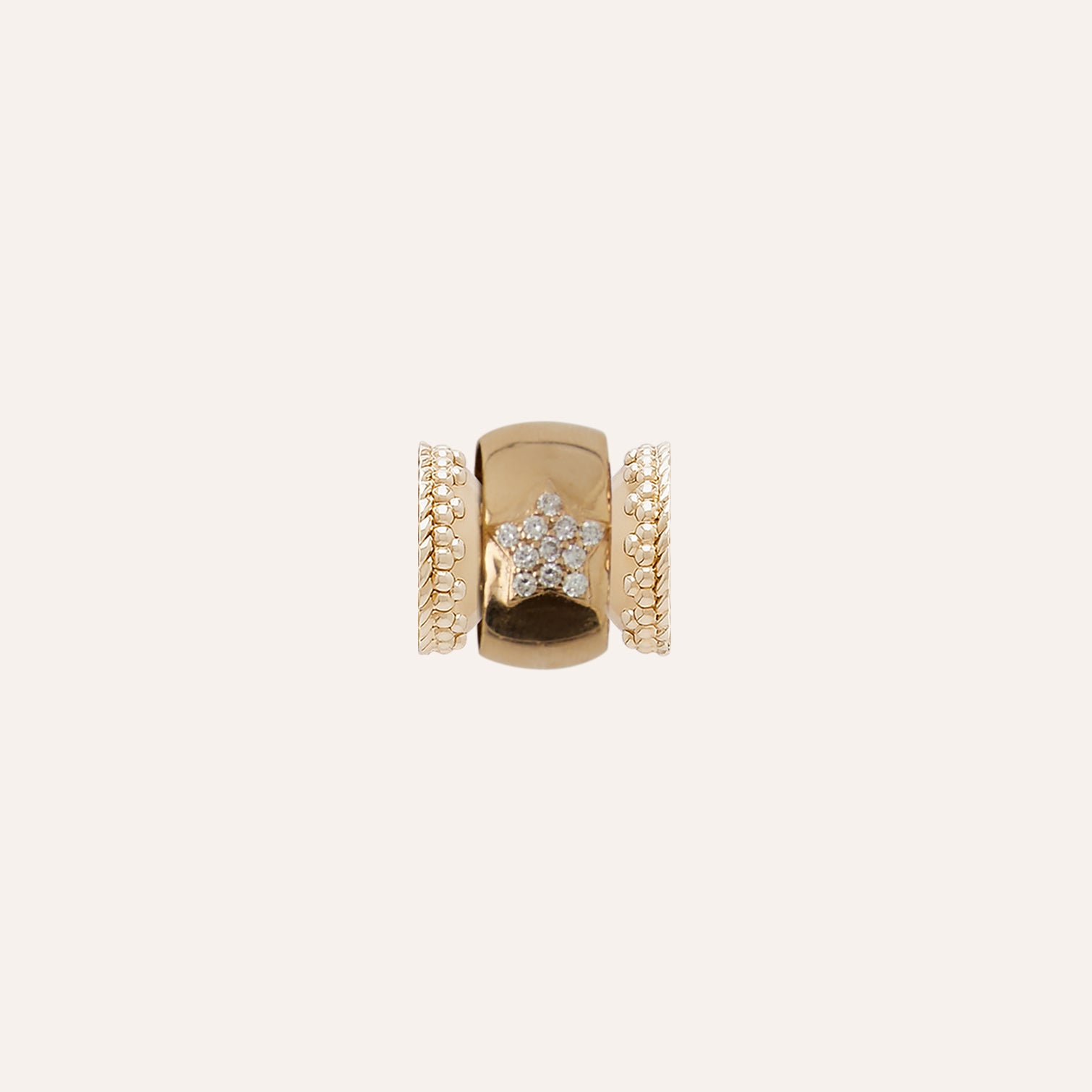 14K Pavé Diamond Star Centerpiece
