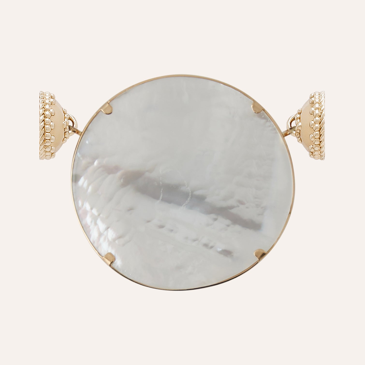 14K Classic Cherub Clear Italian Glass Centerpiece