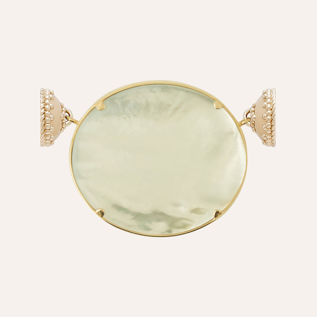Classic Flight of Eros Grey Italian Glass Centerpiece