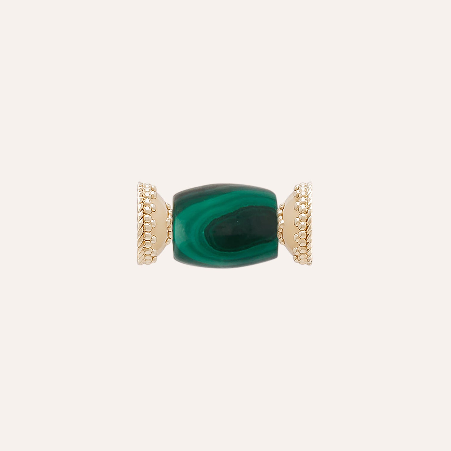 Green Malachite Barrel Centerpiece