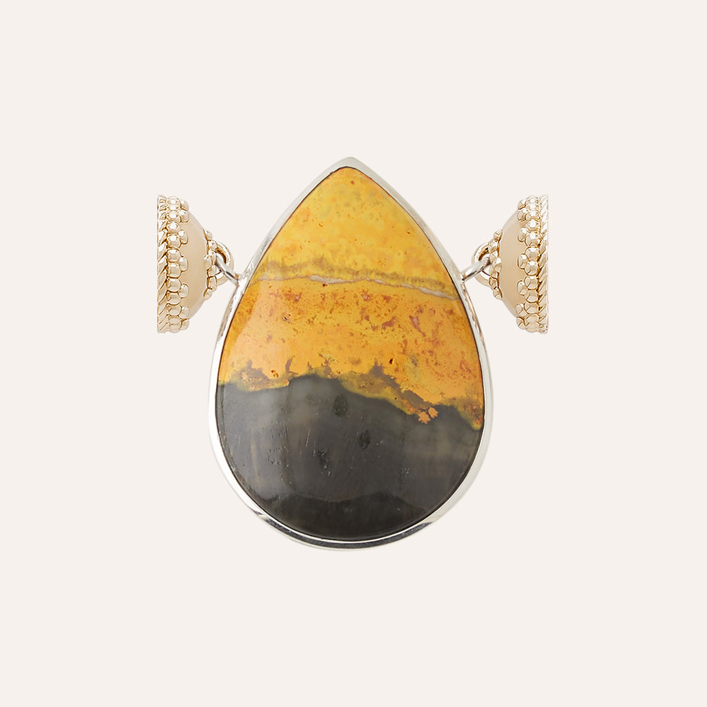 Jasper Bumble Bee Teardrop Centerpiece
