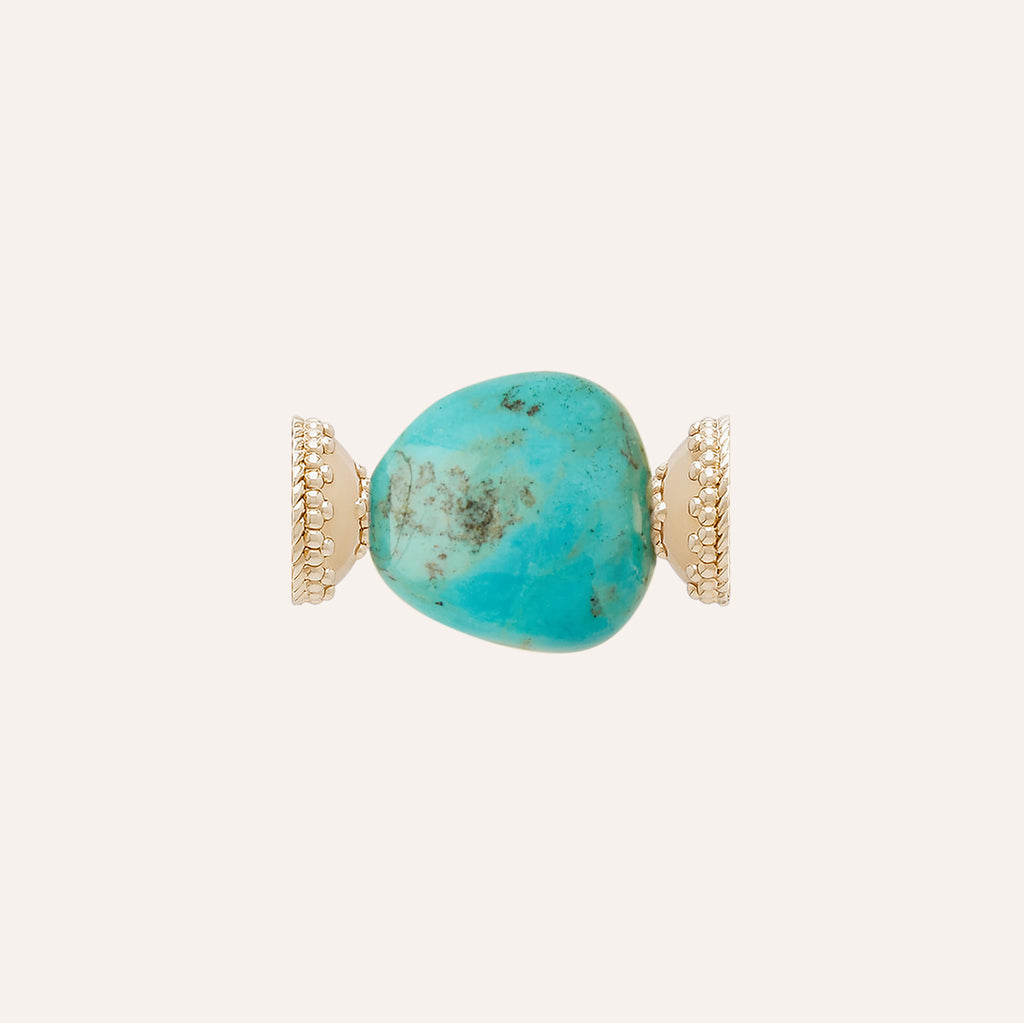 Turquoise Smooth Nugget Centerpiece