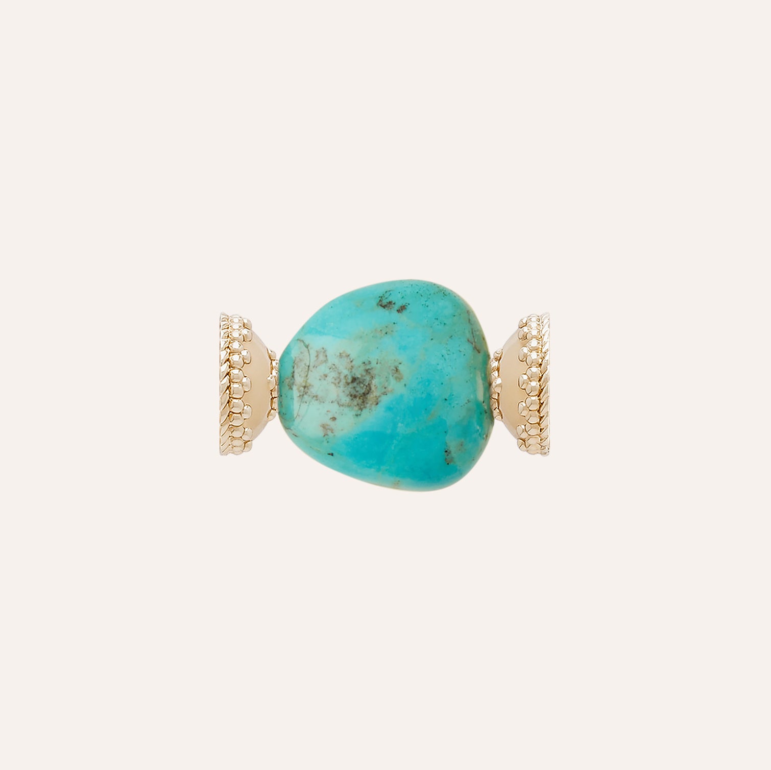 Turquoise Smooth Nugget Centerpiece