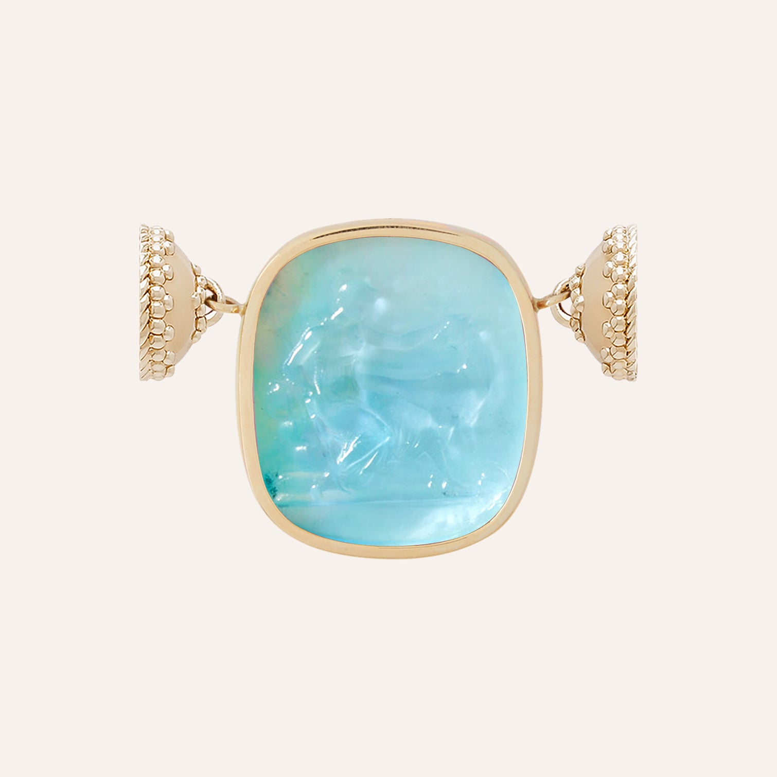 Classic Diana Blue Topaz Chiara Glass Centerpiece