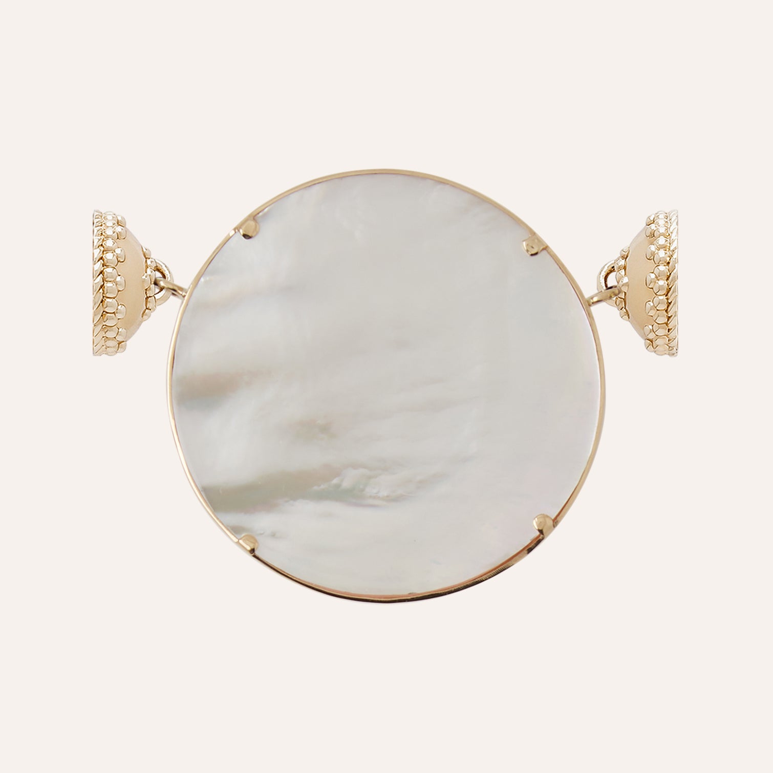 Classic Cherub Blush Pink Chiara Glass Centerpiece