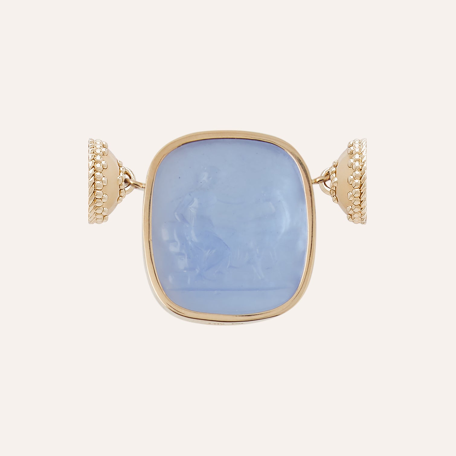 Classic Diana Ocean Blue Chiara Glass Centerpiece