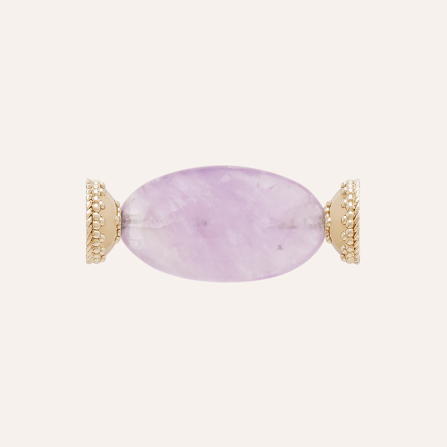 Purple Amethyst Oval Centerpiece