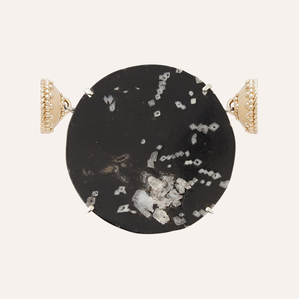 Black Chrysanthemum Round Centerpiece