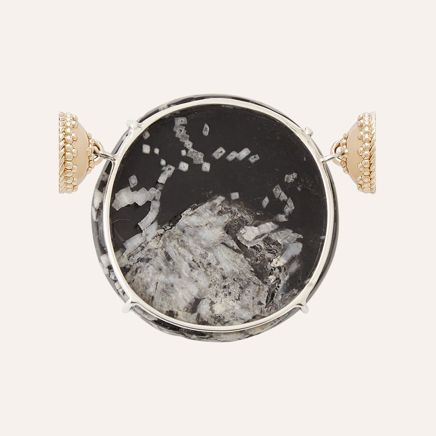 Black Chrysanthemum Round Centerpiece