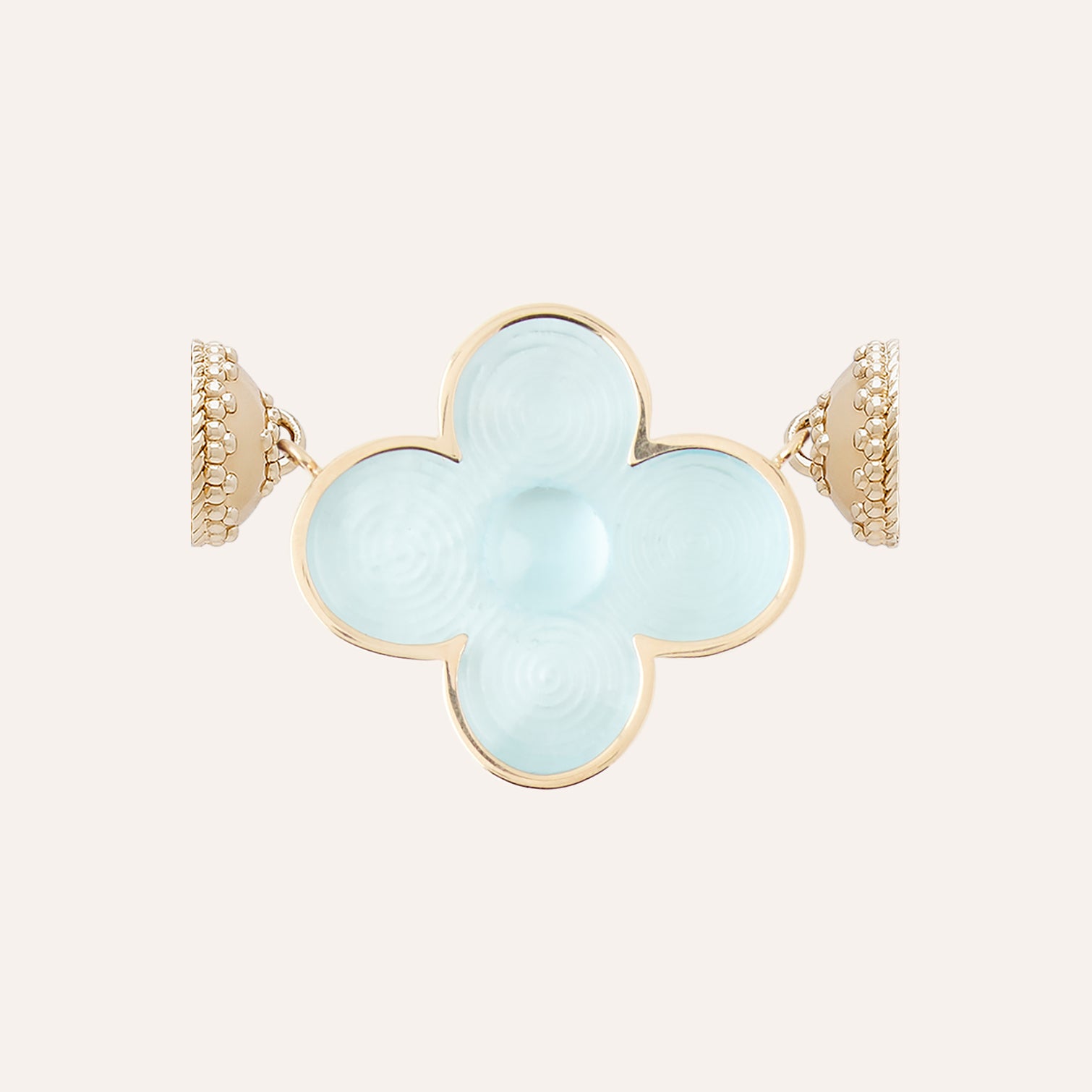 Chiara Glass Classic Blue Topaz Petal