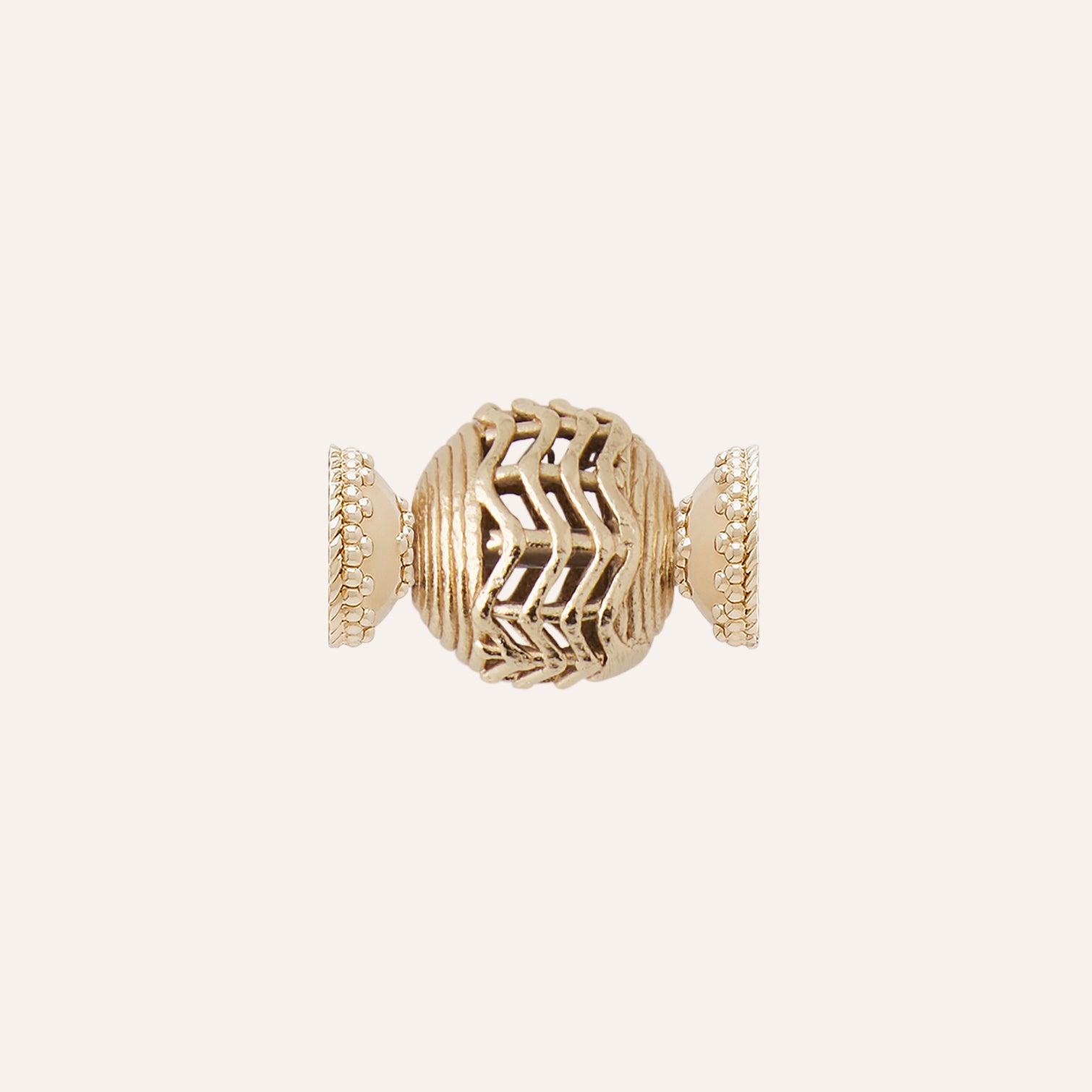 Tibetan Treasure Lattice Bead Centerpiece