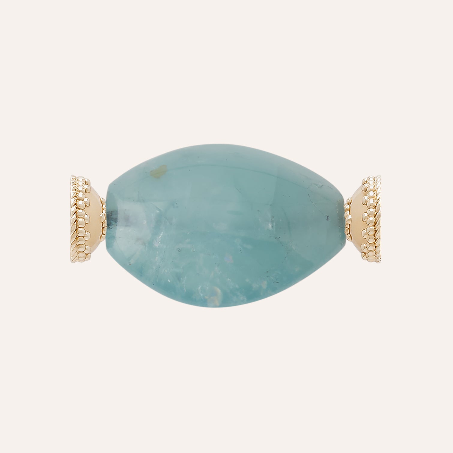 Dark Aquamarine Long Irregular Centerpiece