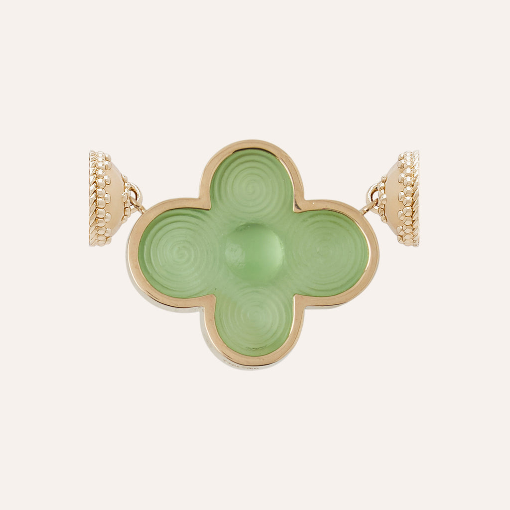 Chiara Glass Classic Greenery Petal